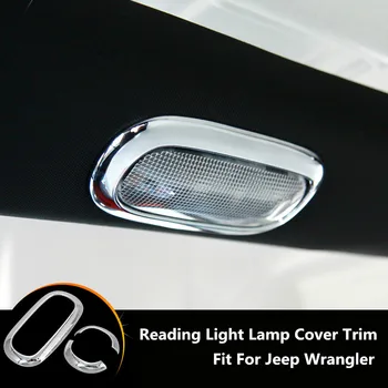

Roof Dome Reading Light Lamp Cover Trim For Jeep Wrangler JK 4 Door 2007-2016 Car Accessories Interior Car Decor Car Trim