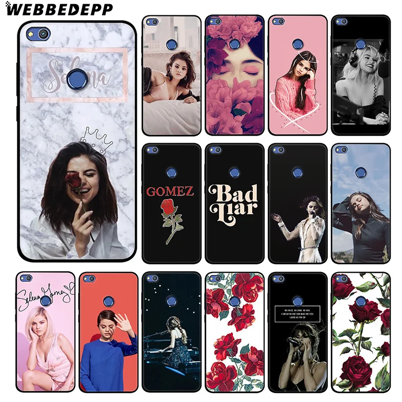 Мягкий силиконовый чехол WEBBEDEPP Selena Gomez Singer для Huawei Honor Mate 20 10 8X 8C 8 6A 7A 7X 7C Lite Pro TPU |