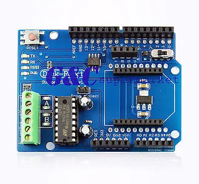 

Motor /Stepper/Servo Shield XBee Wireless Proto motor Shield