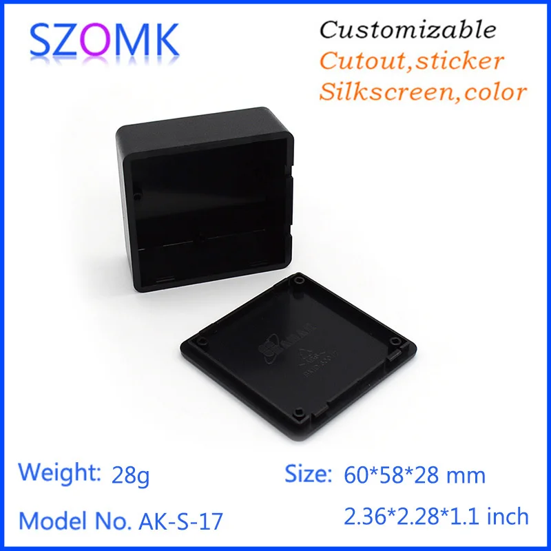 plastic enclosure for electronics control box szomk diy enclosure junction box plastic housing small abs instrument enclosure distribution box black plastic box enclosure electronics case  (12).jpg