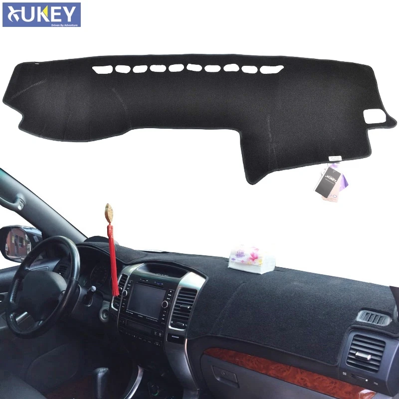 

Dash Mat Dashmat Dashboard Cover Sun Shade Dash Board Cover Carpet For Toyota Land Cruiser Prado Lexus GX470 J120 2003 - 2009