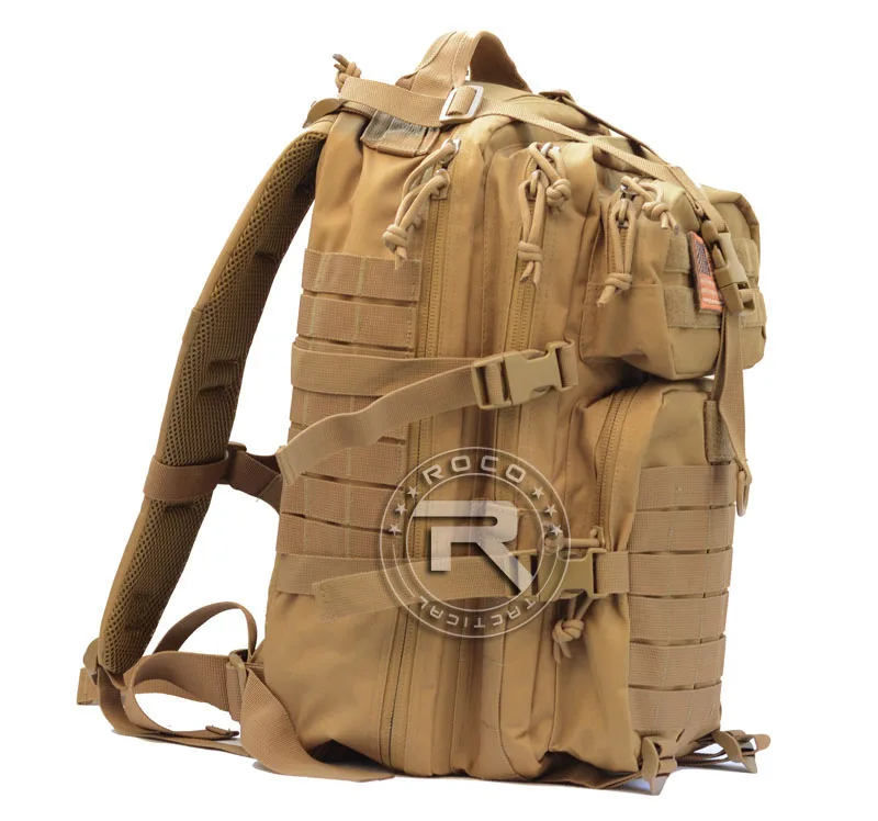 ROCOTACTICAL Тактический 3P штурмовой рюкзак военный походный рюкзак Molle штурмовой рюкзак 34л армейский патруль рюкзак