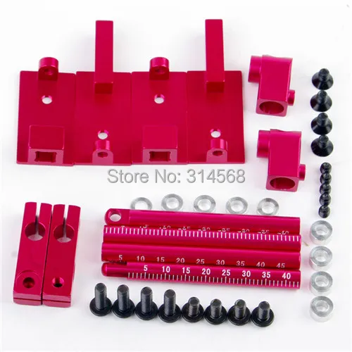 1 10 RC Car Height Adjustable Alloy Stealth Body Stand Mount Pink Vehicles Model Toy Car