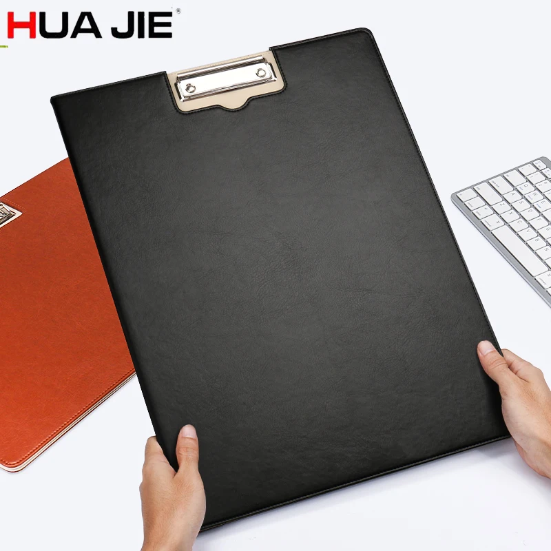 

HUA JIE A3 Foldover Clip File Folder Conference/Meeting Writing Pad Clipboard Hard Board Foolscap Padfolio Document Organizer