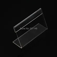 Акриловая этикетка полка цена бирка карта Таблица карты 100 шт(8*5 см