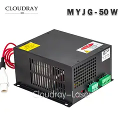 Cloudray 50 Вт co2 лазерной Питание 47-440 Гц AC220V/ac110v для co2 лазерная гравировка Резка машины ce сертификат myjg-50w