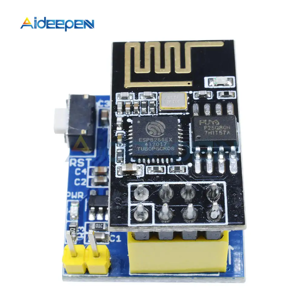 DHT11 ESP8266 ESP 01 ESP01 Серийный беспроводной WIFI модуль датчик температуры и влажности