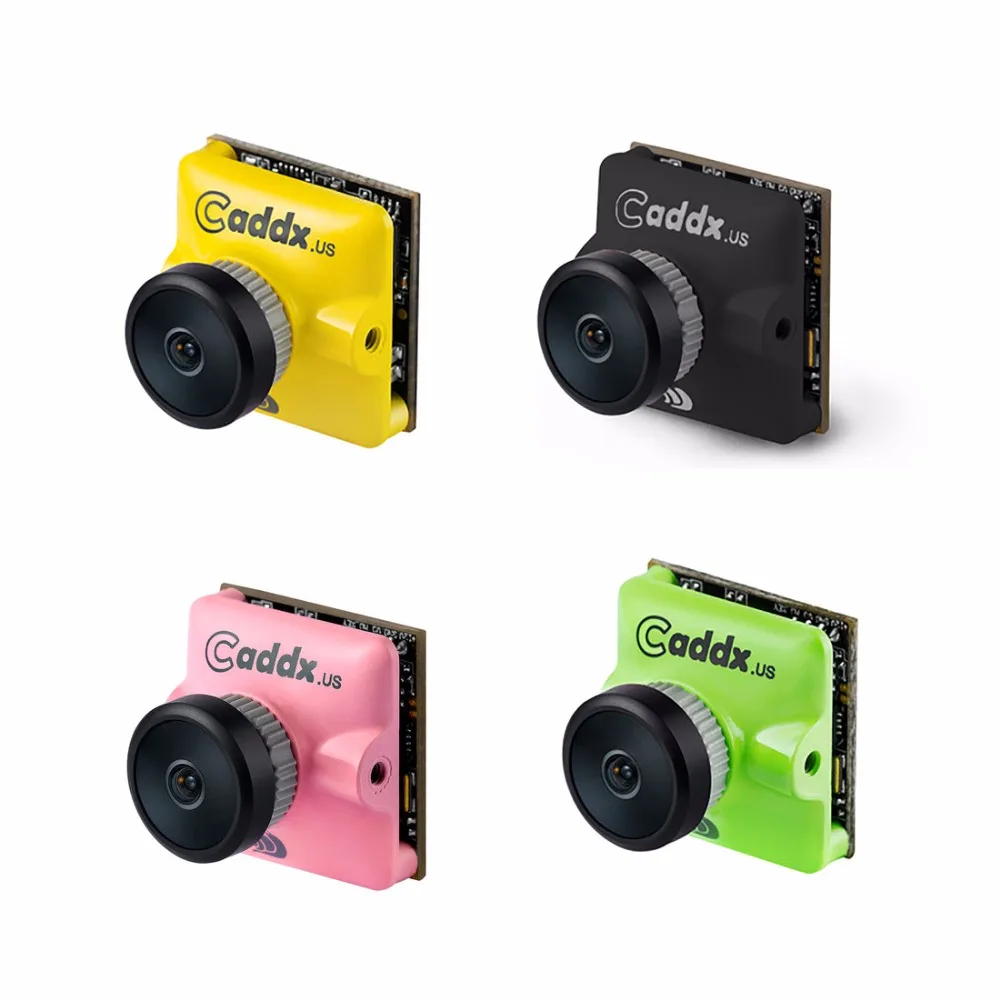 

Upgraded CADDX Turbo Micro F2 1/3" CMOS 2.1mm 1200TVL FPV Camera 16:9/4:3 NTSC/PAL with Microphone Low Latency 4.5g Micro Camera