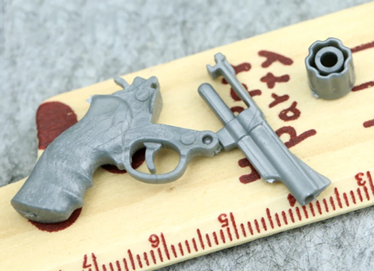 1/6 Scale Figure 4D M29 Revolver Magnum Miniature Unpainted Gun Weapon Model DIY 12\ 1/6 Scale Figure 4D M29 Revolver Magnum Miniature Unpainted Gun Weapon Model DIY 12\