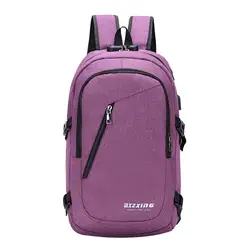 Модные унисекс USB рюкзак школьные сумки для девочек обратно мешок Повседневное Открытый Дорожная сумка люксовый бренд bolsos mujer A30