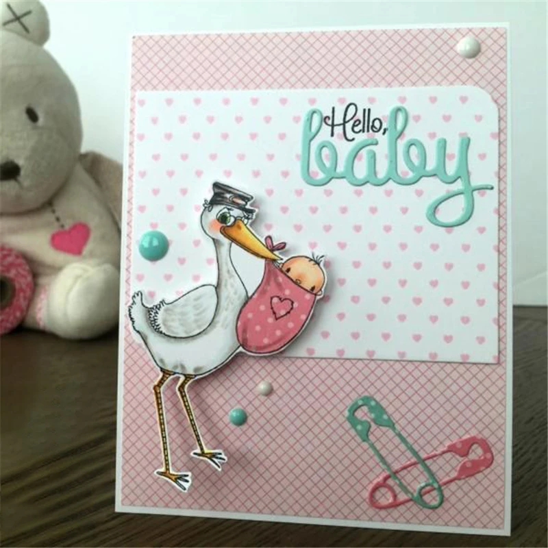 

DiyArts Letter Baby Metal Cutting Dies Stencil for DIY Scrapbooking Album Paper Card Decorative Craft 2018 New Die