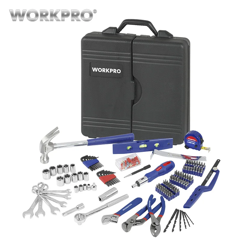 

WORKPRO 201PC Home Tool Set General Repair Tool Kits Home Instruments Socket Set