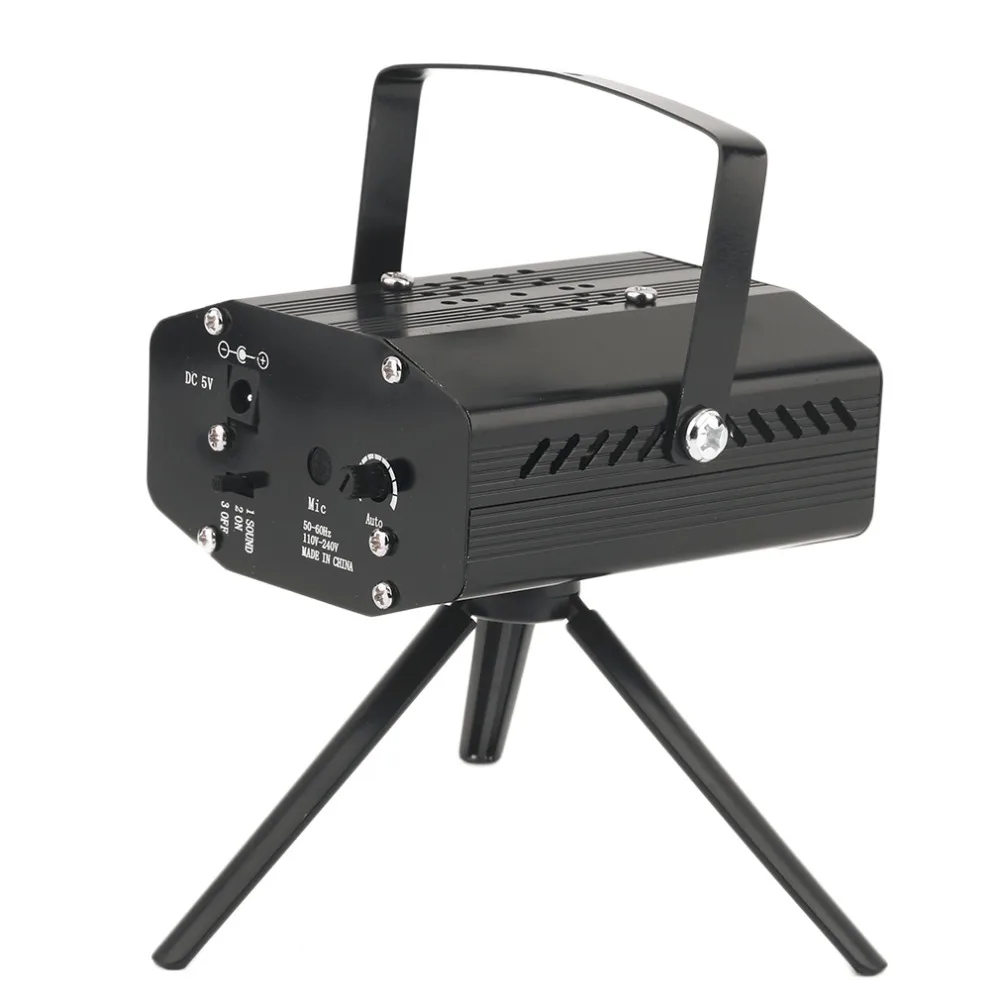 

Mini Projector R&G DJ Disco Light Stage Xmas Party Laser Lighting Show DJ-BK US PLUG Brand New