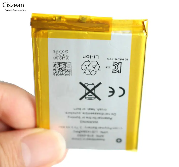 

Ciszean 930mAh 616-0553 / LIS1458APPC Internal Li-Polymer Replacement Battery For iPod Touch 4th Generation 4 4g