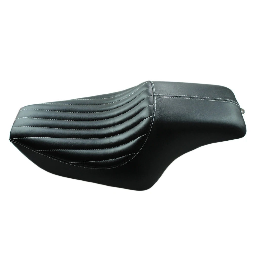

Cafe Racer Saddle Two Up Driver Seat Motorcycle Chopper Retro Seat Front Rear Passenger Fit For Harley Sportster 2004-2016