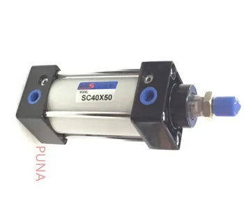 

63mm Bore 150mm Stroke 3/8" BSP Standard Pneumatic Air Cylinder SC 63x150 63*150 Single Rod 63-150