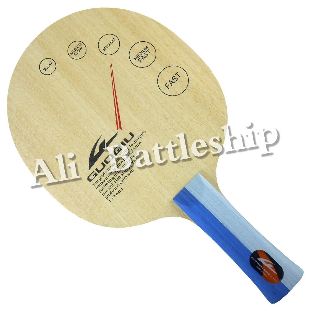 Оригинальный GuoQiu W-01 W 01 W01 Shakehand настольный теннис пинг понг лезвие длинный FL |