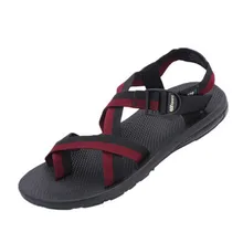 Новинка года; спортивные мужские сандалии; спортивная вьетнамская обувь; Летняя Повседневная пляжная обувь в римском стиле; модная мужская обувь в Корейском стиле