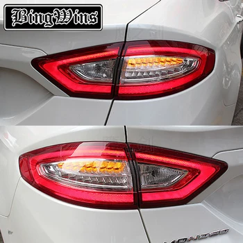 

BINGWINS Car Styling Tail Light Case For Ford Fusion Taillights 2013-2016 LED Tail Lamp Rear Lamp DRL+Brake+Park+Signal light