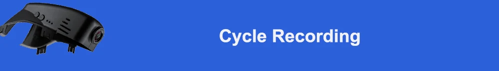 Cycle Recording