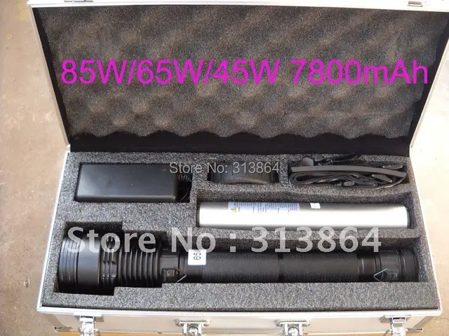 $US $125.99 85W/65W/45W+SOS/Strobe HID Xenon Flashlight Torch 8500LM Xenon Bicycle/Motorcycle Headlight