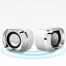 Новые проводные Двойные стерео динамики для ноутбука с питанием от USB с басами без искажений DC128