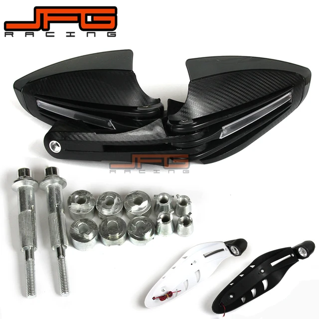 X TARMAC Dual Road Handguards Hand Guards with LED Lights For DUKE FZ6