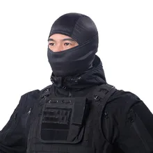 Прямая наружная велосипедная маска для лица Спортивная однотонная теплая Балаклава Полнолицевая шапка-маска шапки с горловиной велосипедная маска для лица# EW