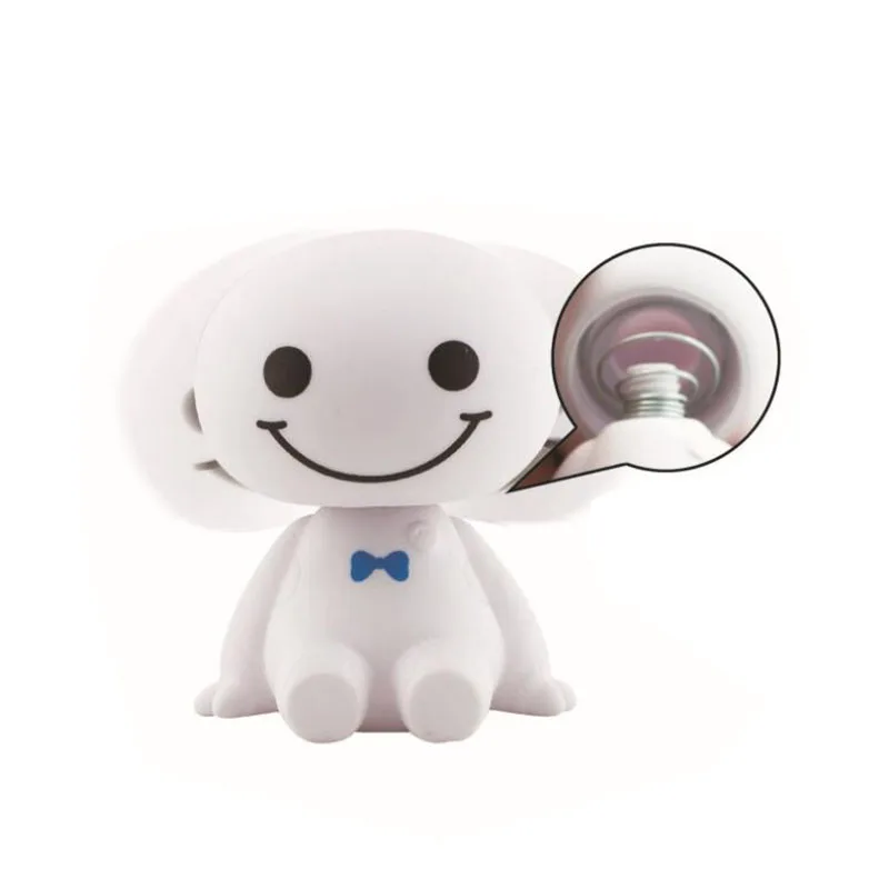 Мультяшный пластиковый робот Baymax, качающаяся голова, фигурка автомобиля, украшения для салона автомобиля, большой герой, кукла, игрушки для интерьера, автостайлинг