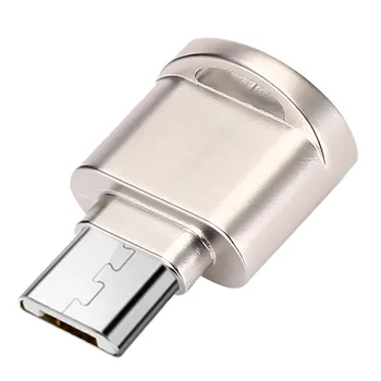 

Brand new Alloy USB 3.1 Mirco USB Micro SD TF Card Reader OTG Adapter for Android Phones convenient to carry