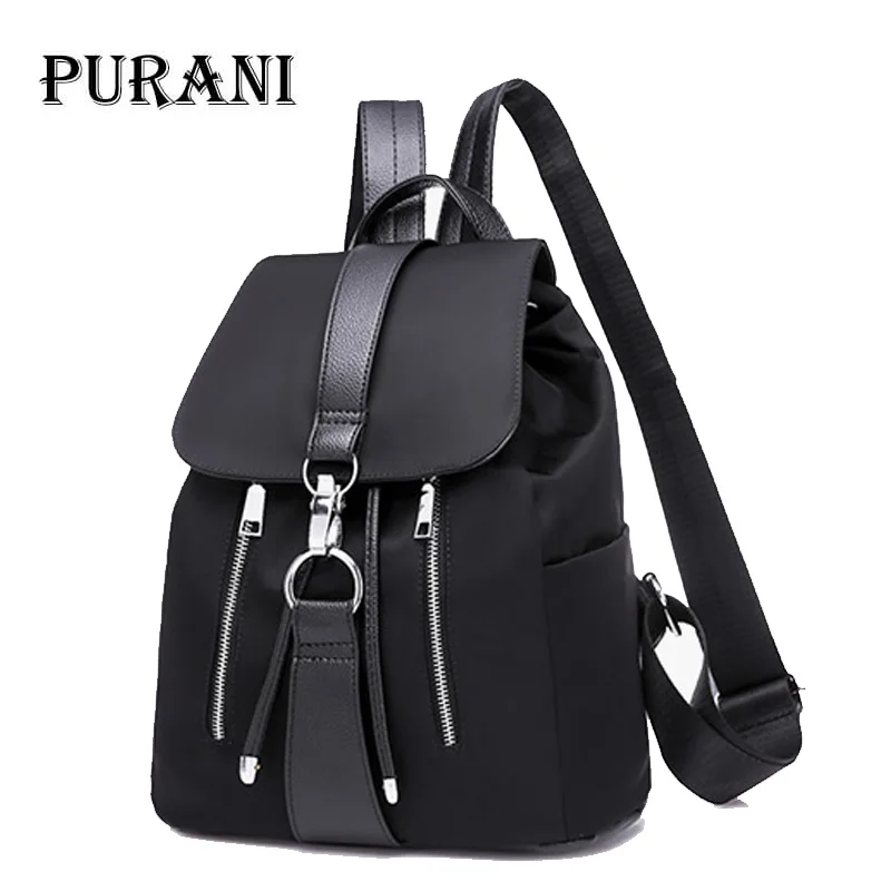 

New Fashion Casual Backpac Large Capacity Cover-Pocket Oxford Girl's Backpack School Travel Shopping Backpack Bag For Women 2018