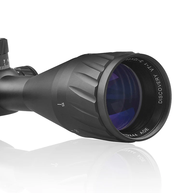 Discovery VT-1 3-12X44AOE охотничий прицел Mil Dot сетка оптический вид Riflescopes страйкбол пистолет аксессуар