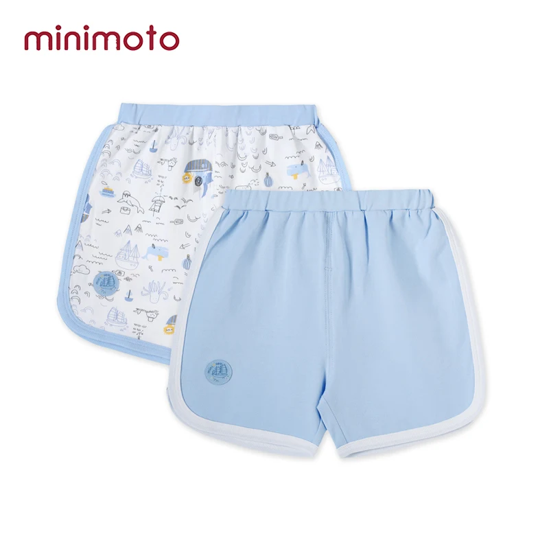 

Summer Newborn Baby Boys Trousers Infant Shorts Cotton Loose Cartoon Sport Casual for Children Pants Kids Elastic Waist Clothes