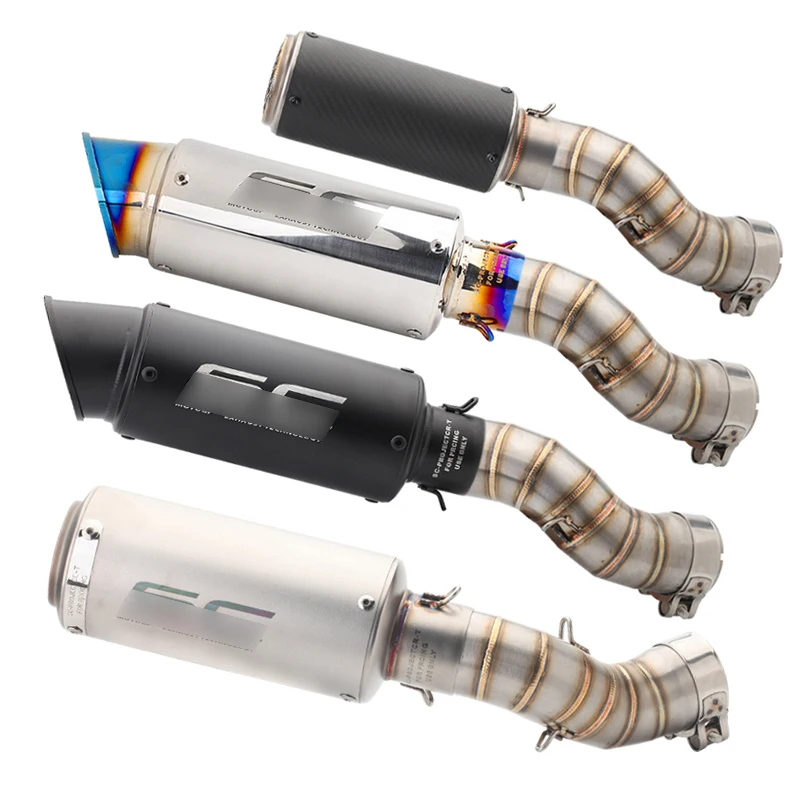 

Slip For Z900 Motorcycle Exhaust Pipe Muffler Mid Link Exhaust Whole Set Pipe For Kawasaki Z900 Exhaust System