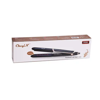 

Professional 2 in 1 Far-infrared Hair Straightener Flat Iron Hair Curler Tourmaline Ceramic Electric Hair Styling Tool With Box