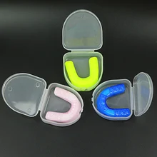 1 шт. спортивный мундguard рот guard Gum щит зубы Защита для MMA Бокс Баскетбол 3 цвета опционально