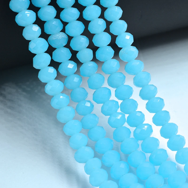 Buy 6*8mm FLTMRH Crystal Glass Beads 70Pcs/Lot 048