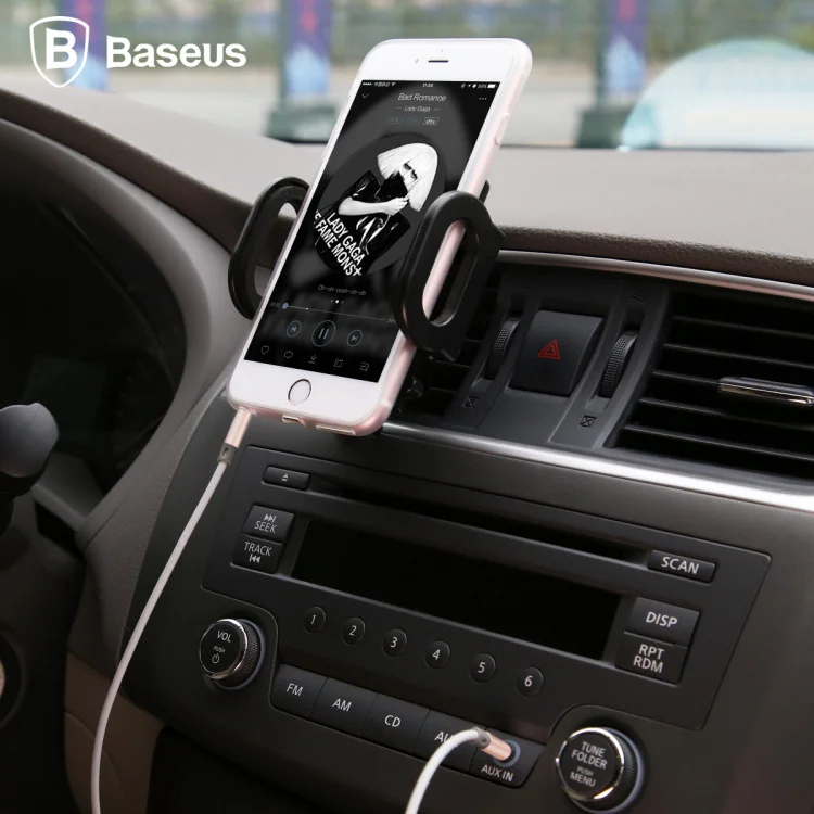 Aux кабель Baseus 3 5 мм для автомобиля позолоченный аудиокабель разъем Мужской
