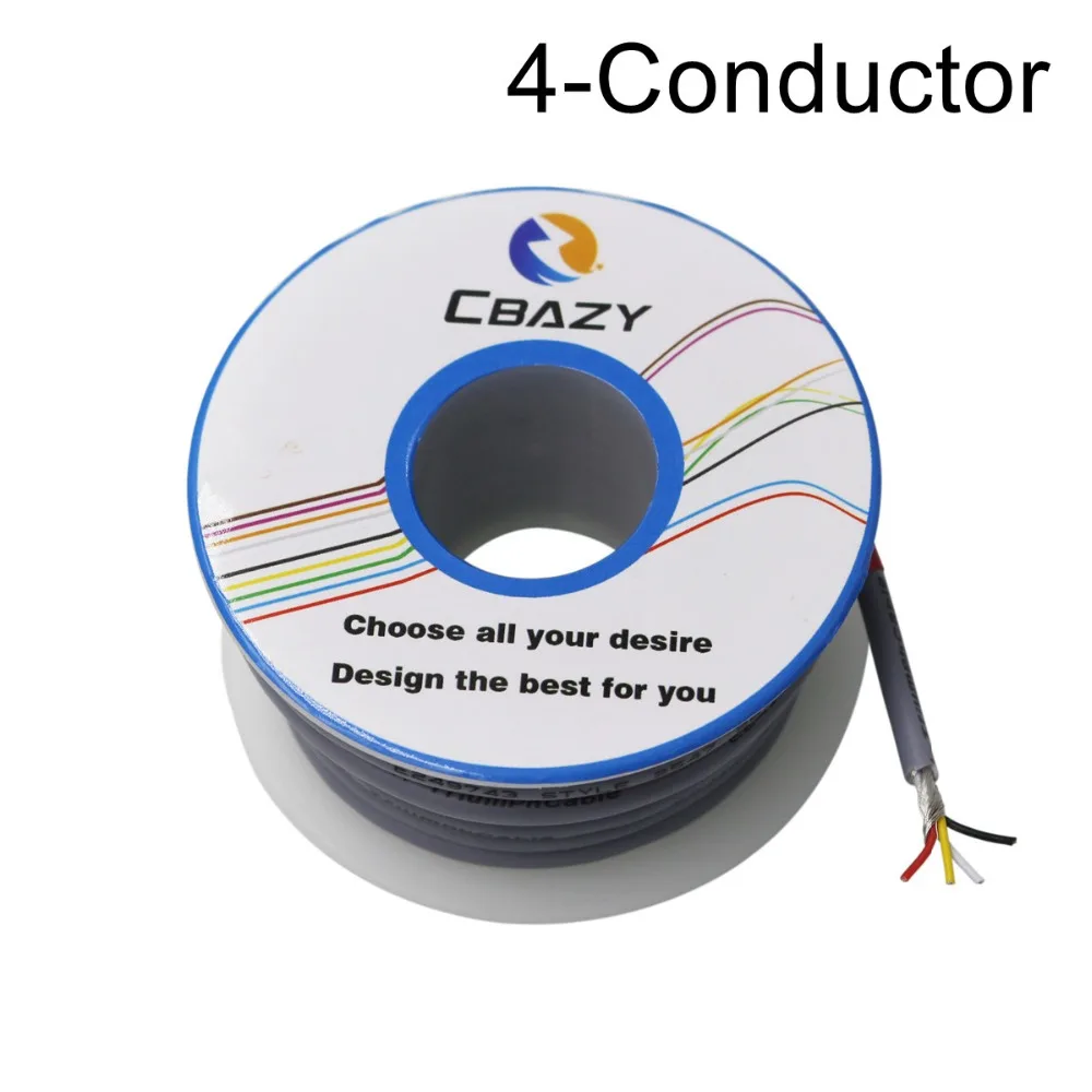 4c grey 6m ul 2547 awg 24 multi nucleo do fio 04