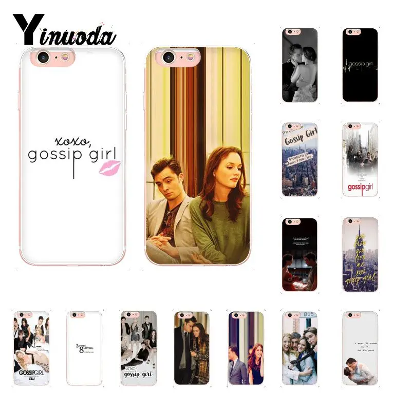 Yinuoda Gossip Girl DIY Luxury High-end Protector Phone Case for iPhone 5 5Sx 6 7 7plus 8 8Plus X XS MAX XR 10 | Мобильные телефоны