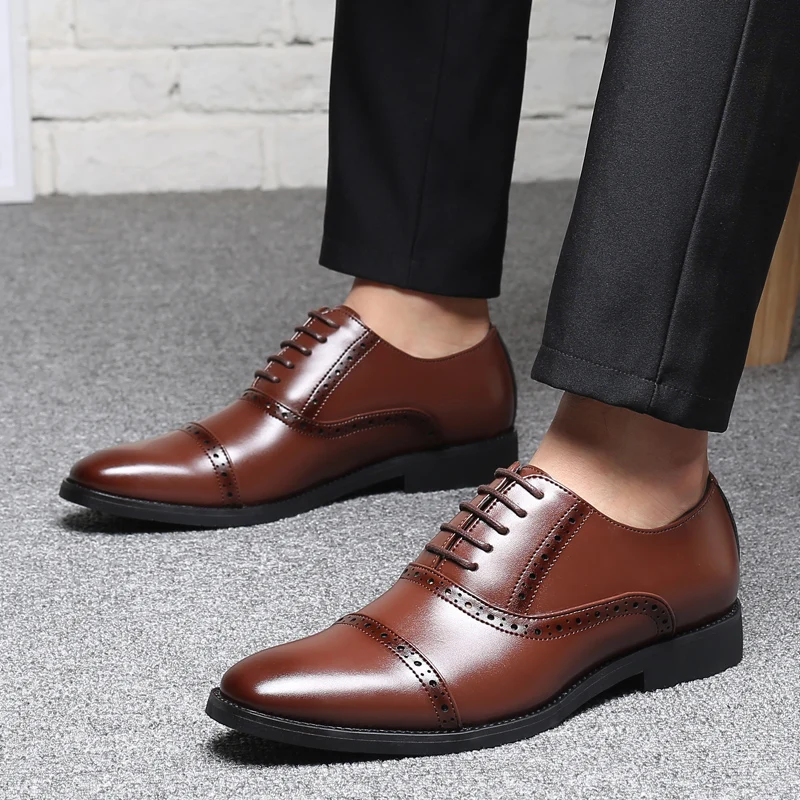 Jack Willden/мужские деловые модельные кожаные туфли; итальянские классические броги; Мужская официальная обувь; роскошные свадебные туфли; мужские оксфорды размера плюс 48