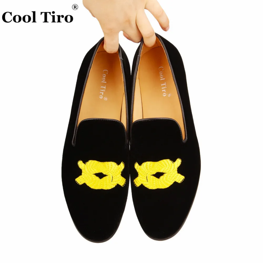 black Velvet shoes men flat (5)