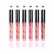 24 шт/партия вечерние королевские водонепроницаемые стойкие матовые блеск для губ Макияж бархатная жидкая помада 6 цветов Красота губы греам
