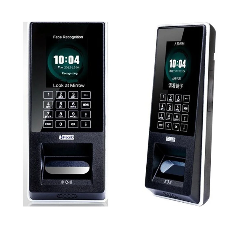 

F110 Super Mini Face Recognition System for Time Attendance System Support Max 300 User with Face Card ID & PIN Recognization