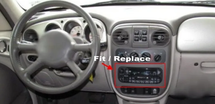 Sale Liislee Car Radio For Chrysler PT Cruiser 2001~2005 GPS Navi Map Navigation Stereo Audio Video CD DVD Player Multimedia System 1