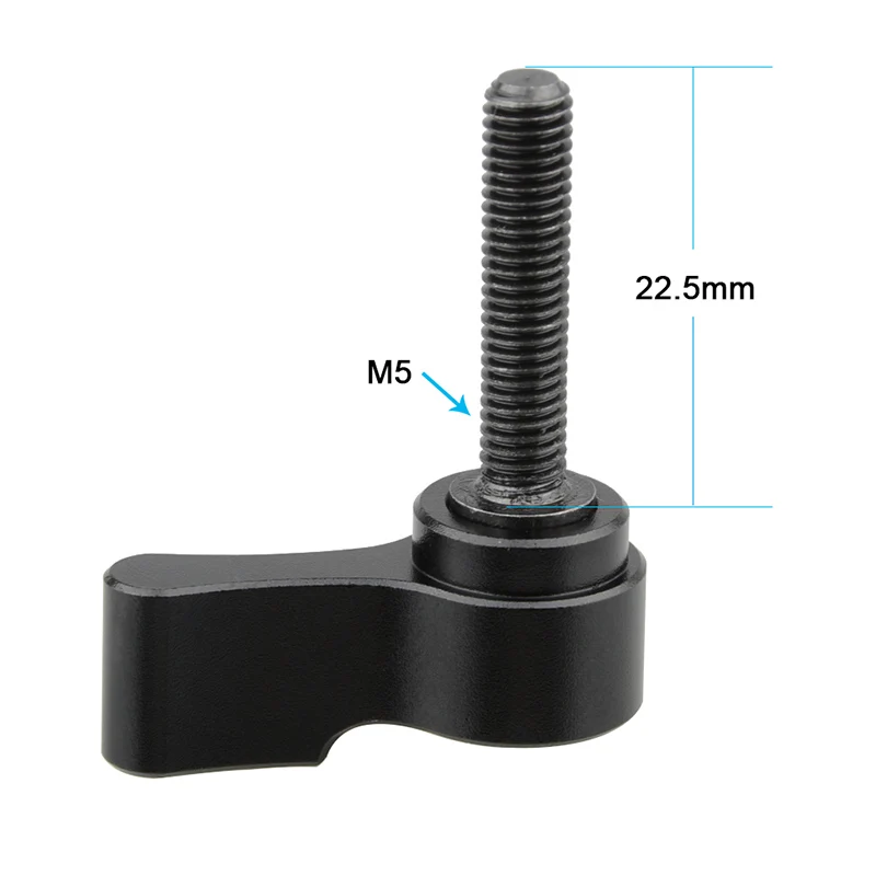 CAMVATE M5 Male Threading 22.5mm Long Rotating Knob Adjustable Thumb Lever Screw For DJI Ronin-M Gimbal Stabilizer C1511 (7)