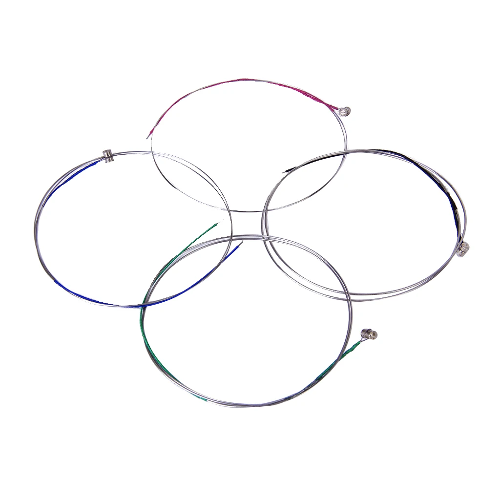 

1 Set of 3/4 4/4 Violin Strings Steel Core Ball End G D A E Great Replacement Steel Strings