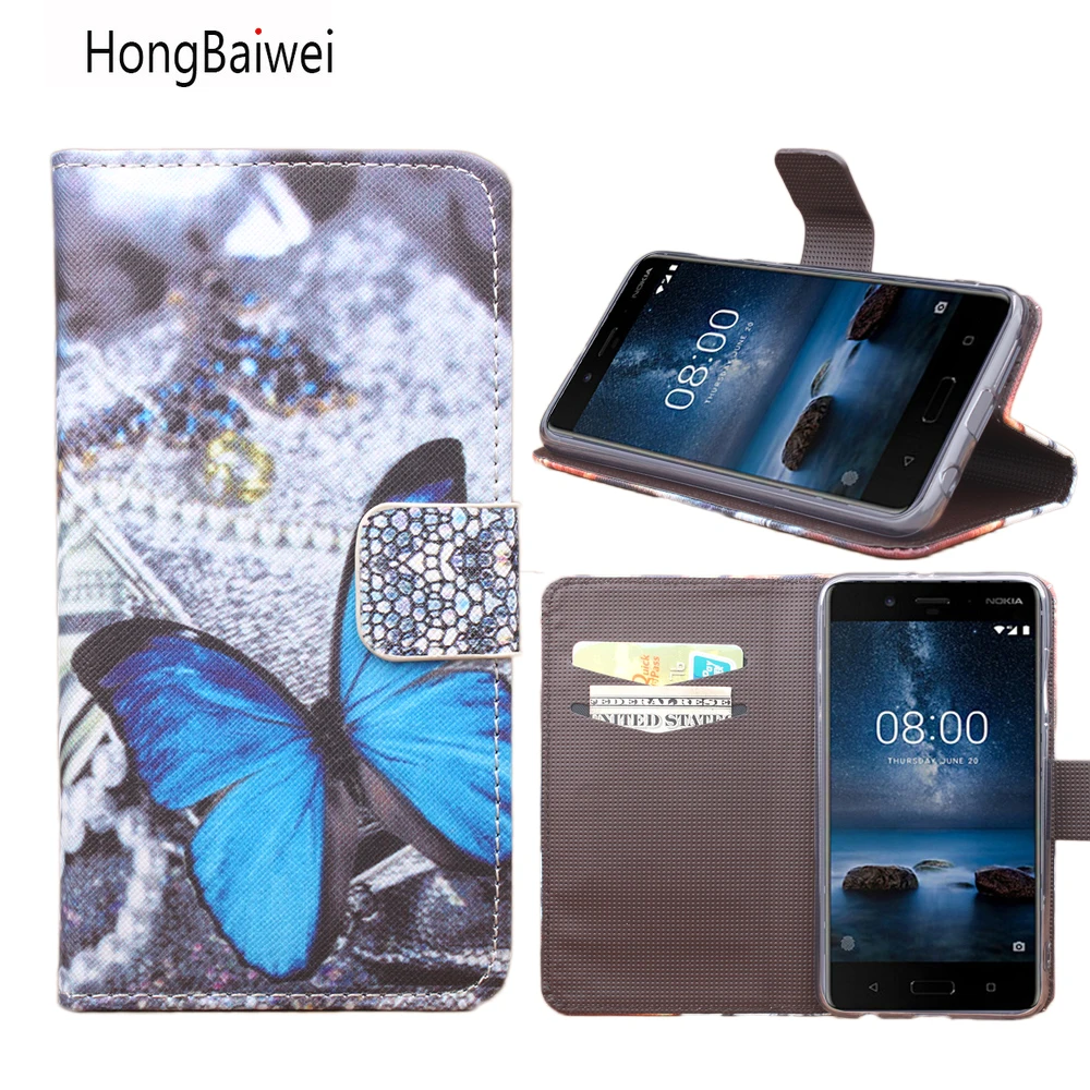 

Leather Case For Alcatel One Touch PoP 2 M5 (4.5) 5042 Flip Cover Case OneTouch PoP2 M 5 OT-5042D Leather Case LTE-A Phone Cases
