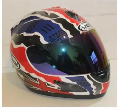 Шлем arai Rx7-Японии Топ RR5 pedro moto rcycle шлем гоночный шлем анфас capacete moto rcycle, Capacete, moto шлем - Цвет: Золотой
