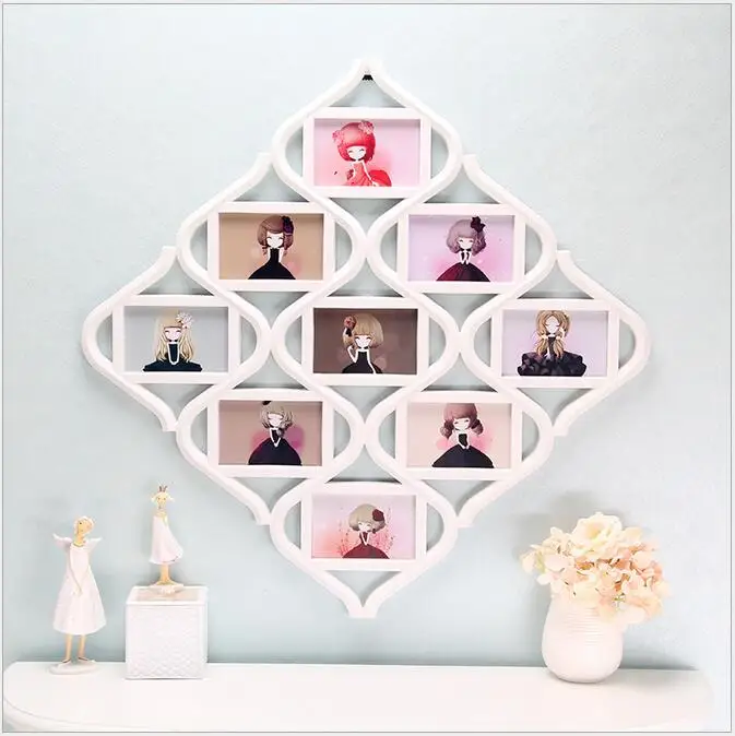 Modern Chic Multi Picture Collage Photo Frame Shabby Wall ...